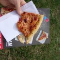 One slice of pizza gratis (foto: E. Havelková)
