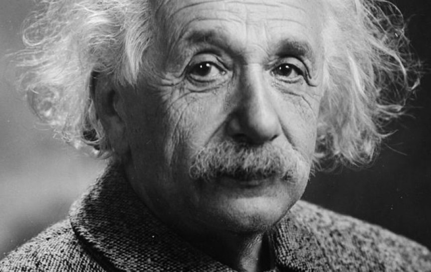 Albert Einstein (foto  Oren Jack Turner, Princeton, N.J.)