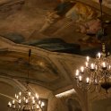Z Muzejní noci 2014 - I takto nádherně vyzdobený strop uvidíte na Matfyzu