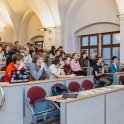 Účast je pro středoškoláky zdarma. Po splnění docházky získají účastníci osvědčení a absolvují „promoci“ ve Velké aule Karolina (foto: Veronika Vachule Nehasilová)