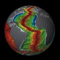 Středoatlantský hřbet (zdroj: NOAA)