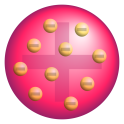 Předchůdce Bohrova modelu –Thomsonův pudinkový model atomu: Aby kompenzoval záporný náboj elektronů, představoval si Thomson, že v neutrálním atomu obklopuje elektrony spojitá kladně nabitá hmota, jíž připodobnil k pudinku