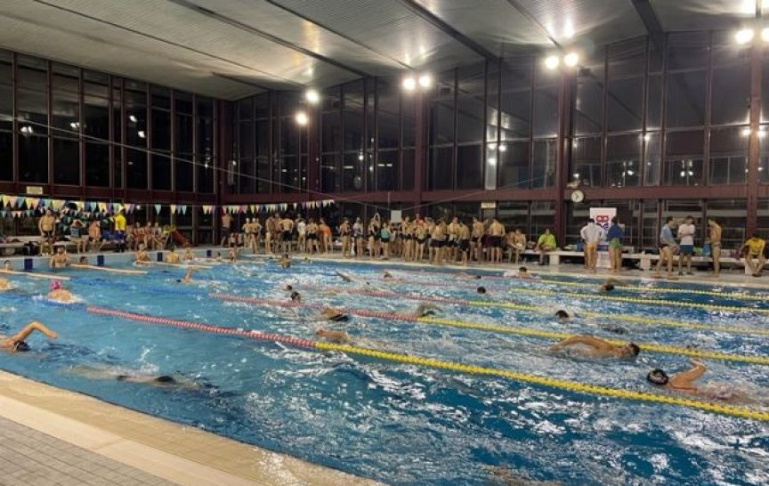 Z 57. ročníku vysokoškolské plavecké ligy (foto: KTV MFF UK)
