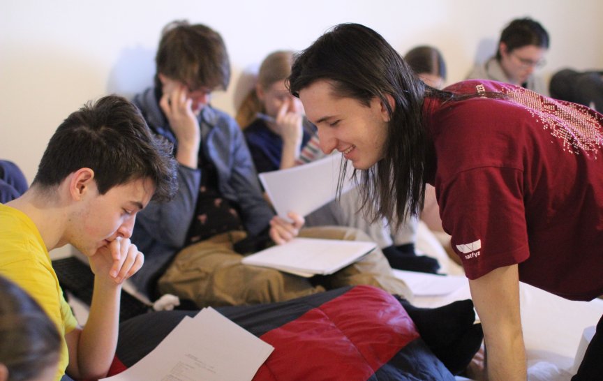 Jarní soustředění korespondenčního semináře M&M (foto: M&M)