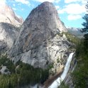 Pohled na Nevada Fall v Yosemite Valley (foto: archiv autorky)