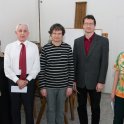 Vyhlášení výsledků studentské ankety - Doc. RNDr. Martina Bečvářová, Ph.D., Prof. RNDr. Tomáš Cipra, DrSc., Prof. RNDr. Luboš Pick, CSc., DSc., Doc. RNDr. Miroslav Zelený, Ph.D., Mgr. Kristýna Kuncová