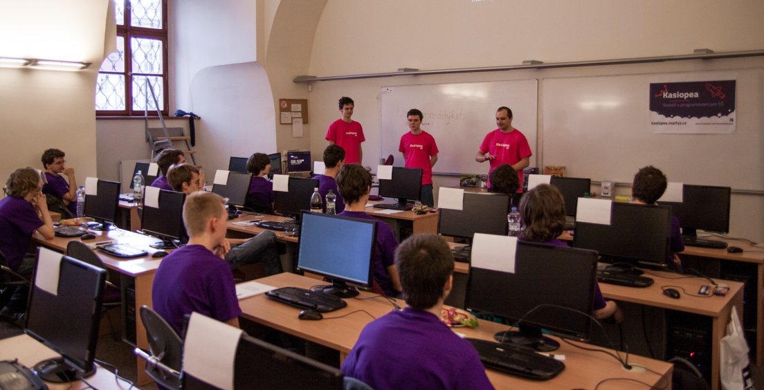 Mladí programátoři se utkají na soutěži Kasiopea