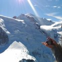 S talismanem pod vrcholem Mont Blanc  - Někteří krtečci létají do vesmíru, jiní zdolávají alpské vrcholky (foto: archiv autorky)