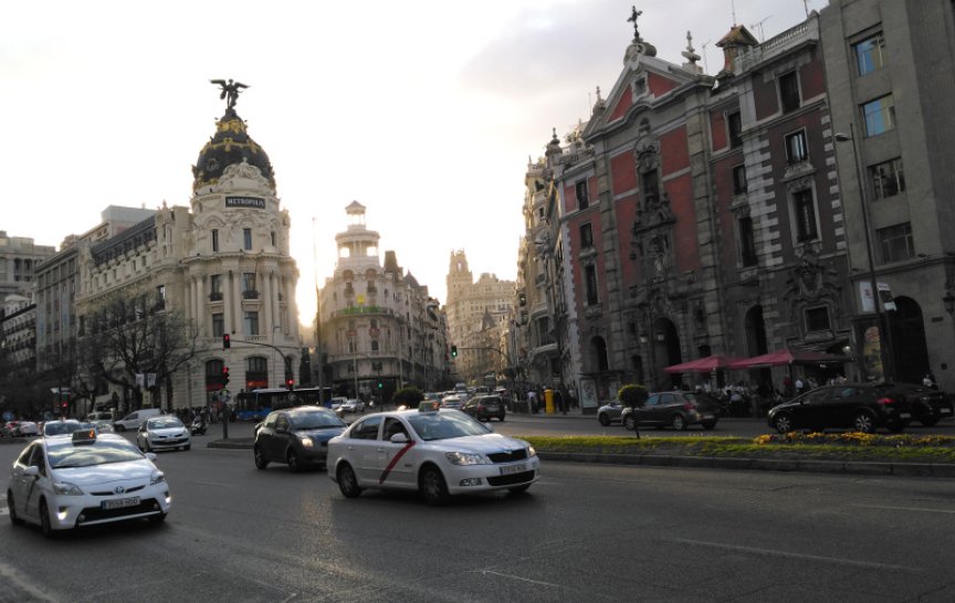 Ulice Madridu (foto: J. G. Jarkovský)