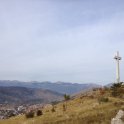 Výhled na Mostar z přilehlého kopce (foto: E. Janásková)