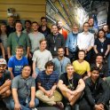 Společně s kolegy z Heavy Ion Physics Group ATLAS (foto: Joni Pham, CERN)