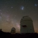 Noční snímek z La Silla v Chile (foto ESO/Y. Beletsky)