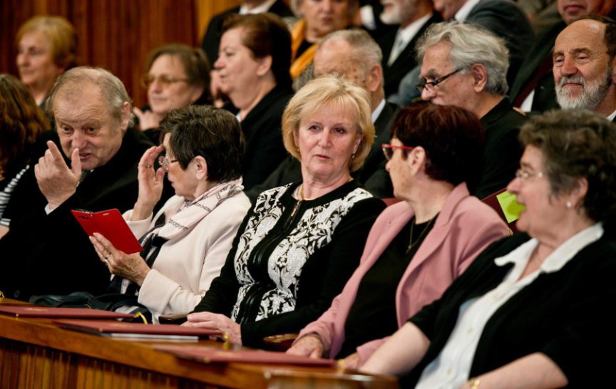 Ze zlatých promocí (foto: RUK)