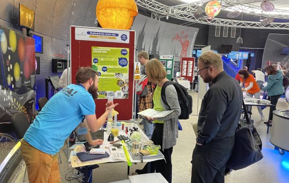 Učitelské projekty se představily v národním kole Science on Stage