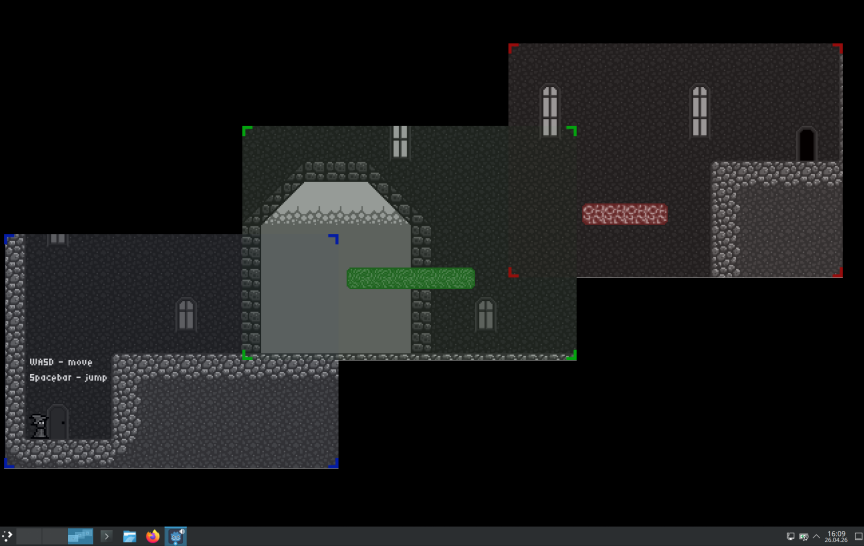 Screenshot vítězné hry Window Wizard