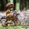 Největší úspěch u fanoušků sklidili hned první dubánci – „záchoďák“ a cyklista. „Ty mám dodnes schované,“ směje se Petr Václavek (foto: Petr Václavek)
