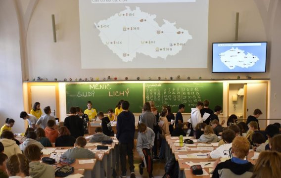 Žáci se utkali v Matematické Soutěži