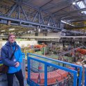 U urychlovače LEIR, který slouží jako předurychlovač pro těžké ionty. Odtud putují ionty do dalších urychlovačů, kde jsou urychlovány, a poté až do Velkého hadronového urychlovače LHC (foto: Franciszek Pauwels)