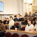 Z první přednášky informatické Juniorské Univerzity Karlovy (foto: Michal Novotný / RUK)
