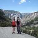 Zasloužený výhled z Nevada Fall (foto: archiv autorky)