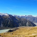 Nový Zéland  - výhled z hory Mt. Cook (foto: archiv autora)