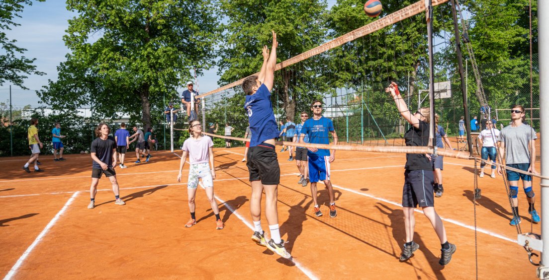 Rektorský sportovní den pod taktovkou Matfyzu