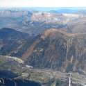 Alpské masivy a Chamonix z Aiguille du Midi (foto: archiv autorky)