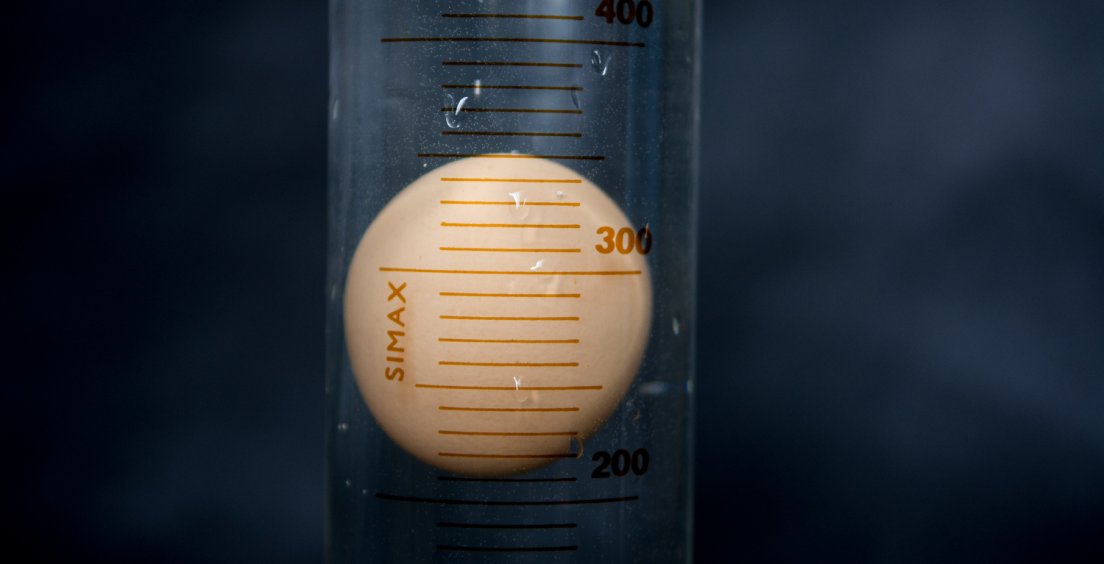 Fyzikální pokus: Pokusné vajíčko I