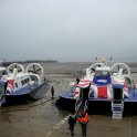 Hovercraft - nejrychlejší dopravní prostředek pro přepravu osob mezi Isle of Wight a Portsmouthem (foto: E. Havelková)
