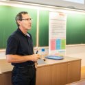 Z první přednášky informatické Juniorské Univerzity Karlovy (foto: Michal Novotný / RUK)