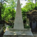 Foto č. 6 Místo posledního odpočinku – Édouard Eugène Désiré Branly, Père-Lachaise, Paříž, Francie.