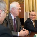 Z předávání medaile Bernarda Bolzana - Prof. Jiří Drahoš a Prof. Zdeněk Strakoš	