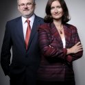 Spoluzakladatelé a akcionáři společnosti Nielsen Admosphere Michal Jordan a Tereza Šimečková (foto: Mediaresearch)