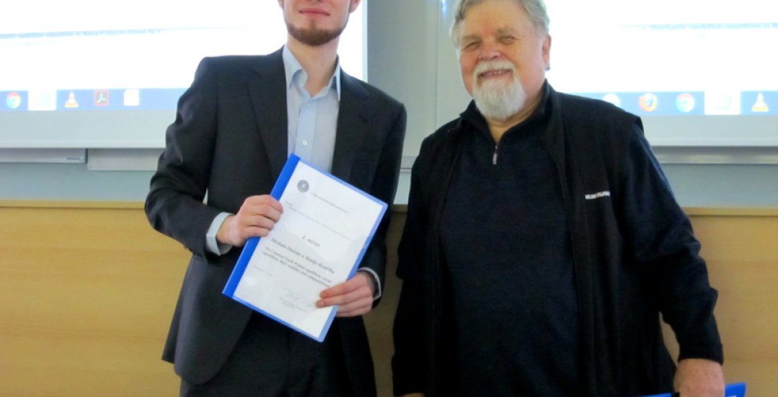 Nejlepší studentská práce z teoretické ekonomie
