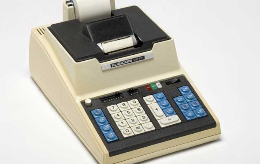 Kalkulátor Busicom 1041-PF se stal impulsem k vývoji prvního mikroprocesoru