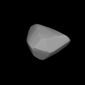 Model planetky Riceia vytvořený s pomocí distribuovaných výpočtů (Zdroj: Asteroids@home)