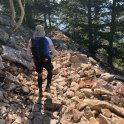 Wasatch Front 100 Mile Endurance Run. „Kamenité úseky se nejhůř zdolávají v noci, kdy pořádně nevidíte ani hranu skály,“ vzpomíná český reprezentant (foto: archiv J. Hanouska)