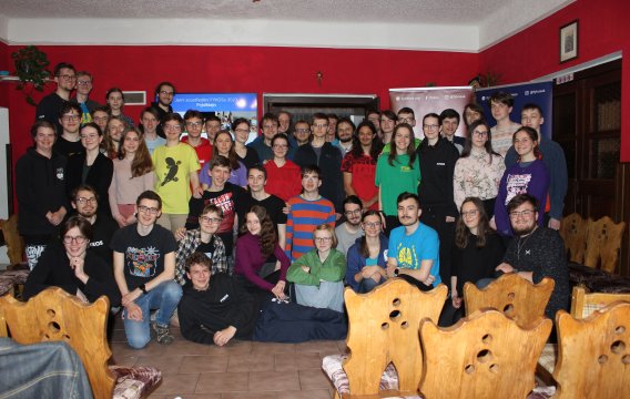 Nejlepší řešitelé FYKOSu se sešli na jarním soustředění