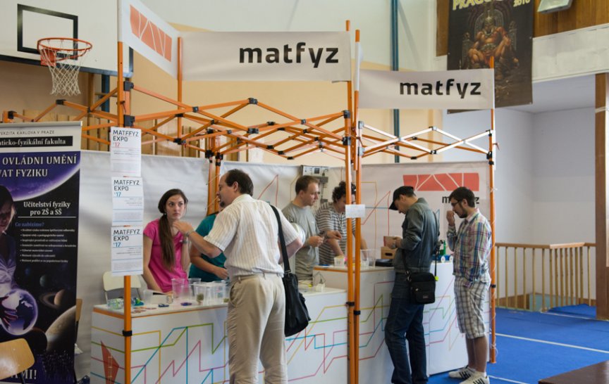 MatFFyzExpo na loňském Festivalu fantazie (foto: Hrabáková)