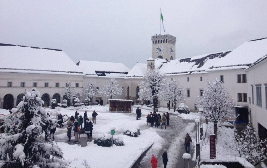 Lublaňský hrad (foto: E. Janásková)