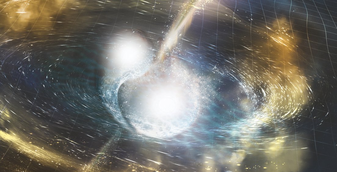 Aktualita z fyziky: Vědci poprvé zachytili gravitační vlny i gama záření