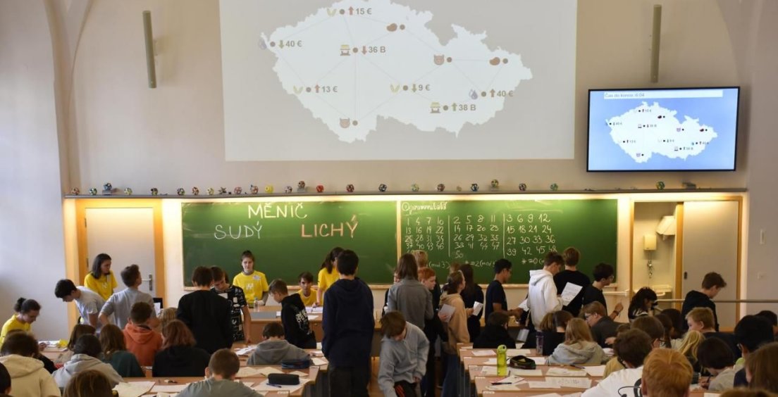 Žáci se utkali v Matematické Soutěži