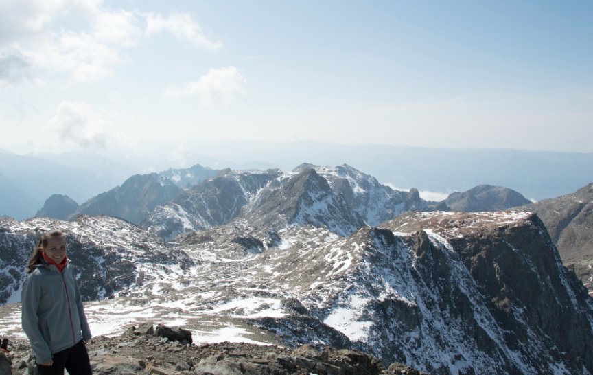 Výlet na vrcholek Croix de Belledonne (foto: archiv autorky)