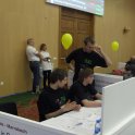 Družstvo MFF UK při soutěži (zleva M. Olšák, Š. Šimsa, F. Hlásek)