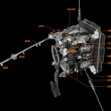 Sestava přístrojů Solar Orbiter (zdroj: ESA/ATG media lab)