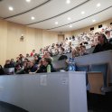 Přednáška na MFF&nbsp;UK (foto: FYKOS)