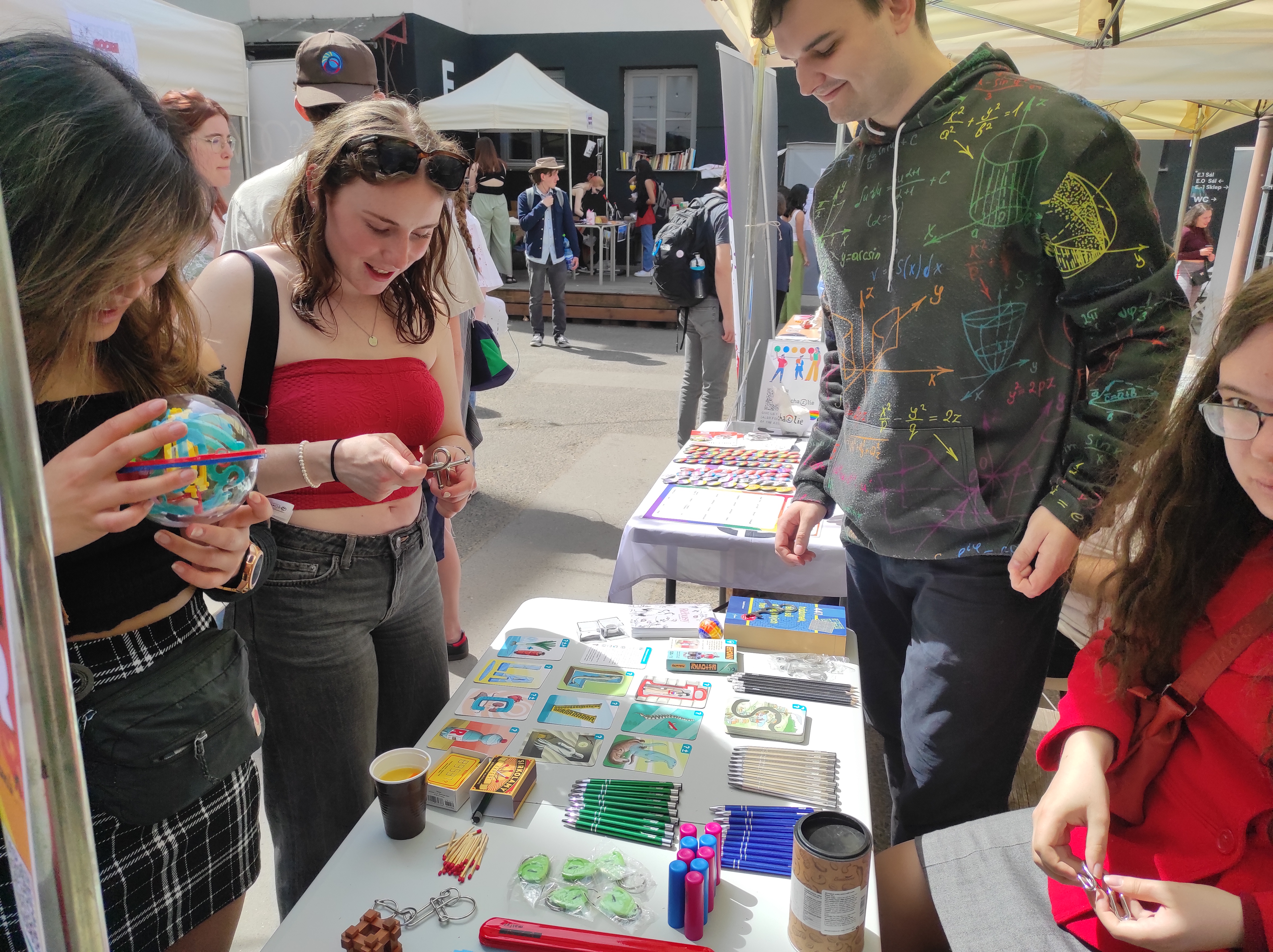 Studentský Majáles v Kampusu Hybernská 