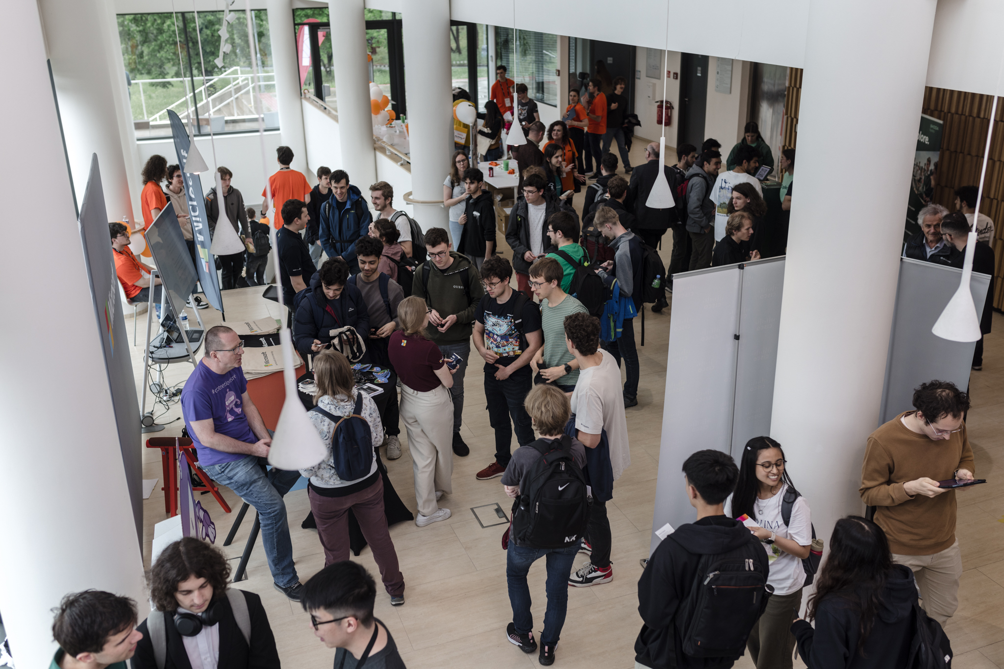 Dny firem na Matfyzu 2025 (foto: Tomáš Princ)