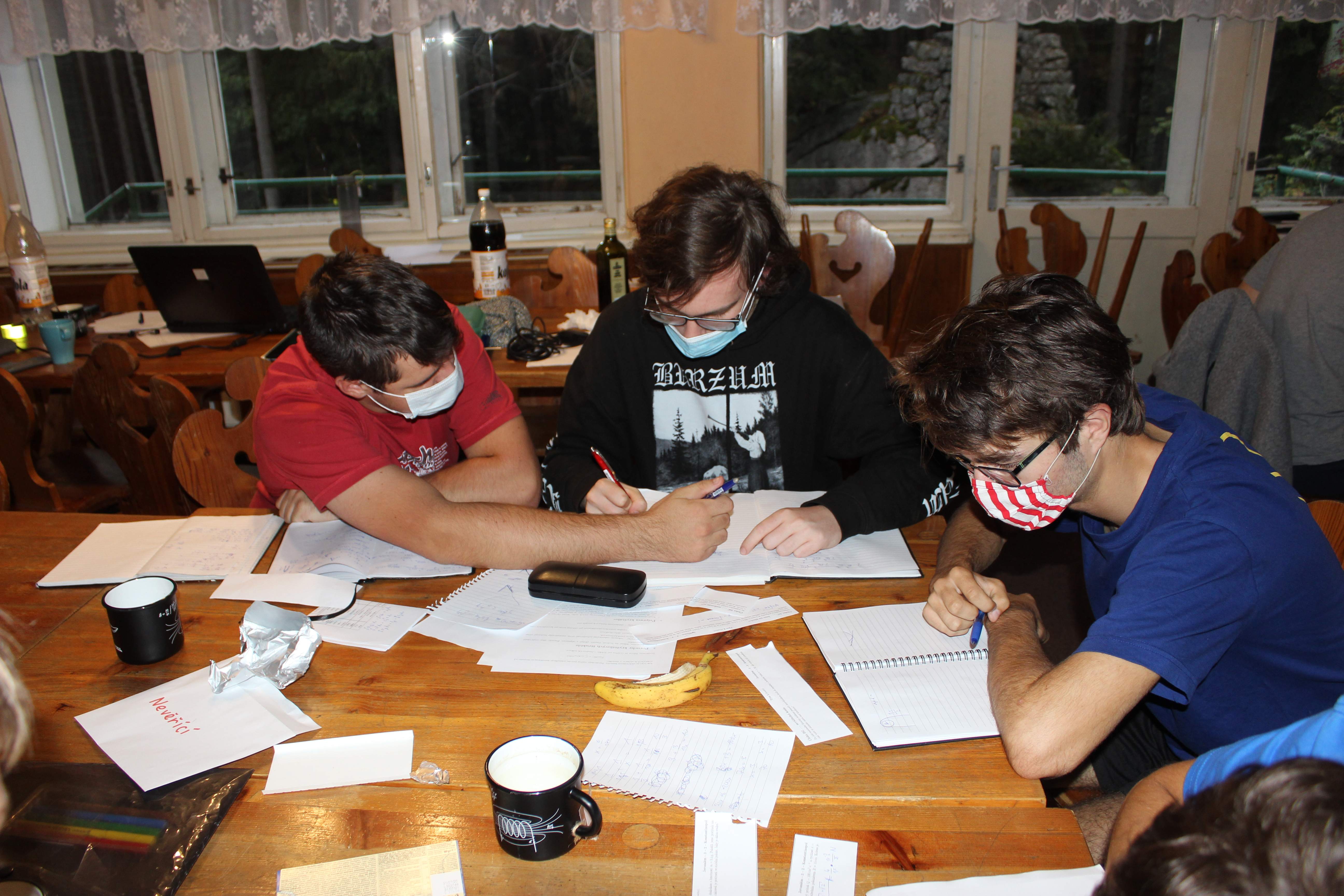 Z podzimního soustředění FYKOSu (foto: FYKOS)