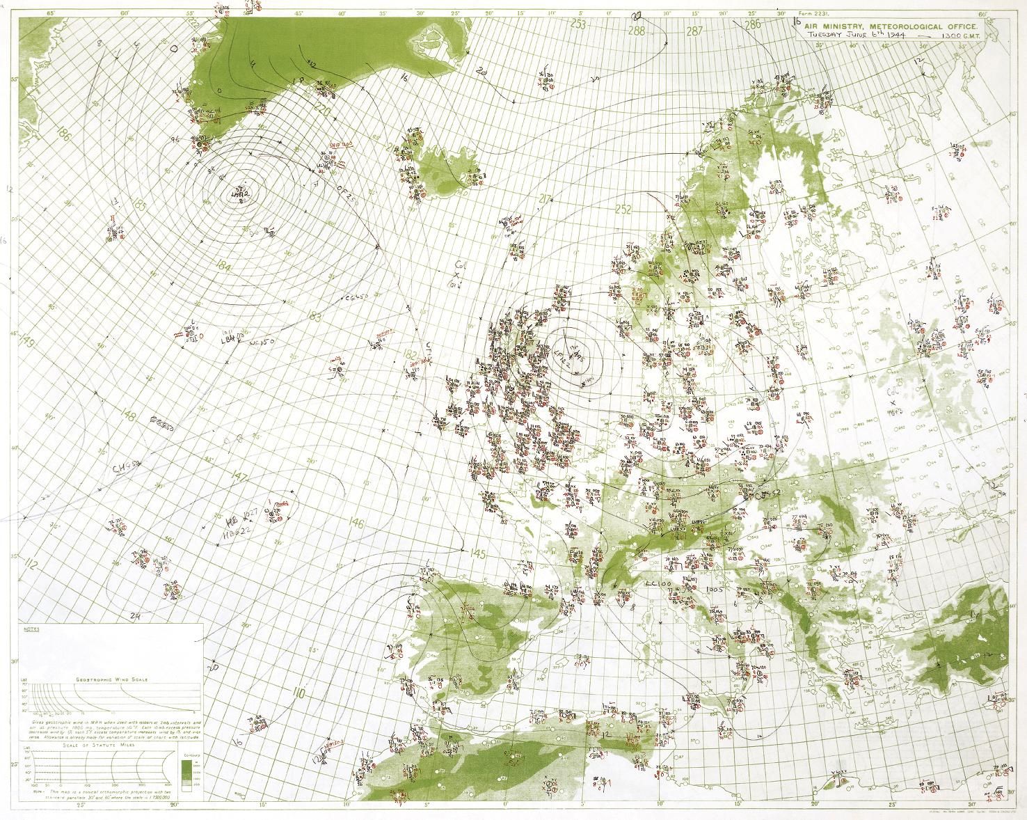 Jak meteorologové pomohli vyhrát válku